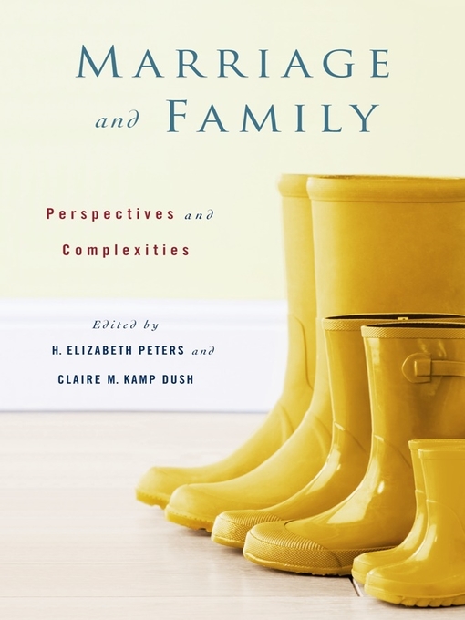 Title details for Marriage and Family by H. Elizabeth Peters - Available